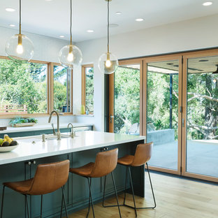 75 Beautiful Modern Green Kitchen Pictures Ideas September 2020 Houzz,Simple Coffee Shop Interior Design Ideas