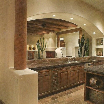 SANTA FE STYLE HOME Oro Valley, AZ. LOT 77