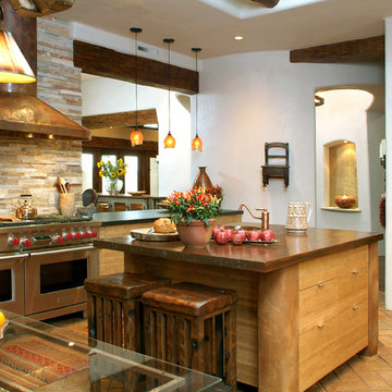 Santa Fe Style Kitchen