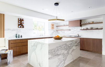 Kitchen Countertop Design: What is a Waterfall Counter?