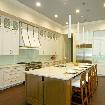 Sarasota Glossy White Kitchen