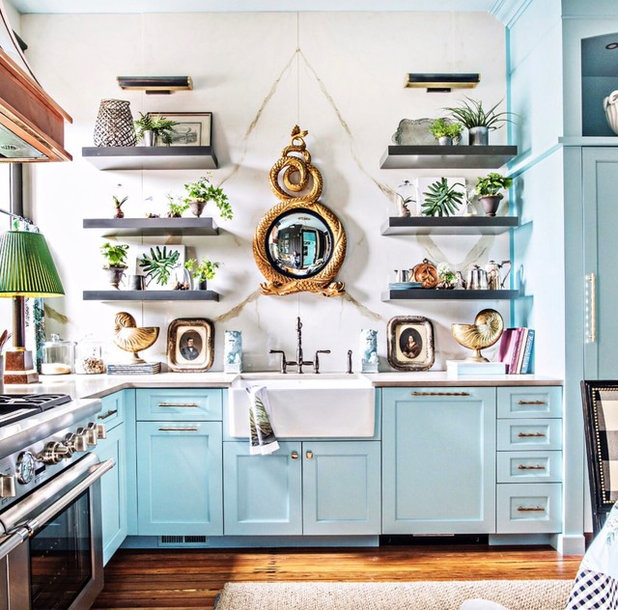 Eclectic Kitchen by Lisa Mende Design