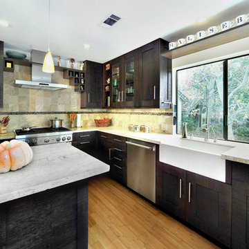 Saw Cut Kitchen