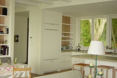 Example of a trendy kitchen design in Other