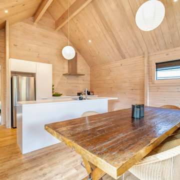 Scandinavian Styled Alpine Timber Home