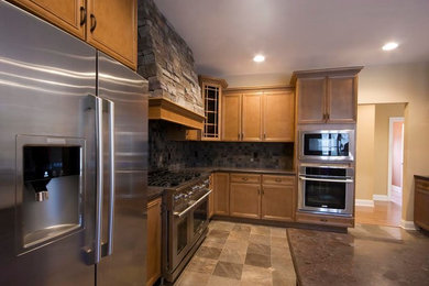 Mountain style kitchen photo in Philadelphia