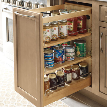 Schrock Cabinets: Base Pantry Pull-out Cabinet