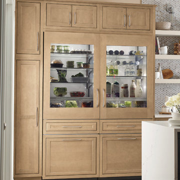 Schrock Cabinets: On-Trend Transitional Kitchen