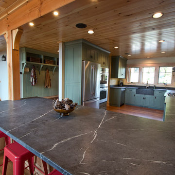 Schroon Lake Kitchen and Mudroom