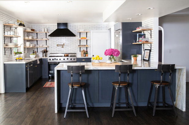 Kitchen of the Week: French Bistro Style With Industrial Touches