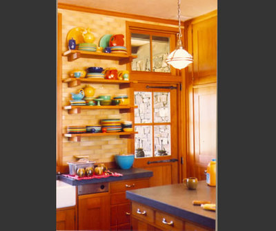 Rustic Kitchen by Scott Cornelius Architect