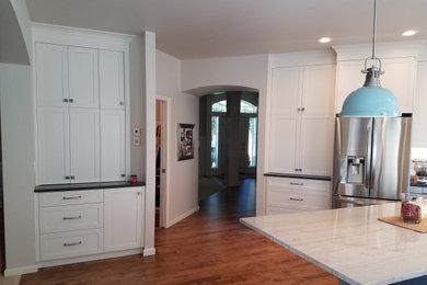 Example of a trendy kitchen design in Boise