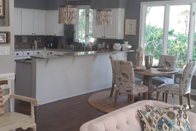 Kitchen - coastal kitchen idea in Atlanta