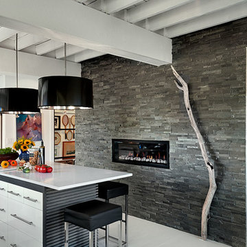 Seacoast rustic modern kitchen