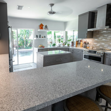 Seagate Country Club, Delray Beach kitchen remodel