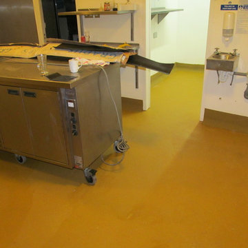 Seamless Hygienic Resin Flooring installed at Northumberland Kitchen