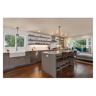 Seattle Remodel - Contemporary - Kitchen - Seattle - by Luxe Lighting ...