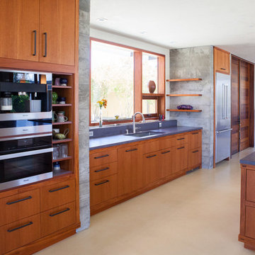 Sebastapoll Residence - Mahogany Kitchen