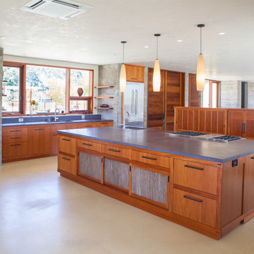 Sebastapoll Residence - Mahogany Kitchen