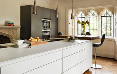 Kitchen of the Week: A Slick, Modern Design in a Beautiful Period Space