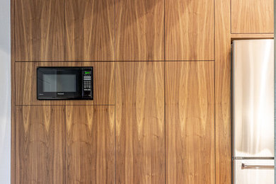 Sequence Matched Walnut Kitchen Doors