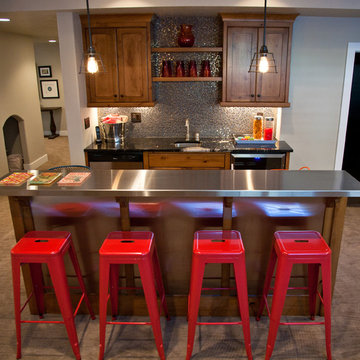 Sexton Basement Kitchen/ Wetbar