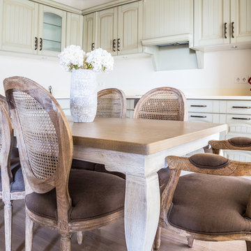 Shabby Chic, Shades of White, Kitchen