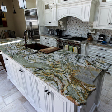 Shadyside Green Granite Kitchen