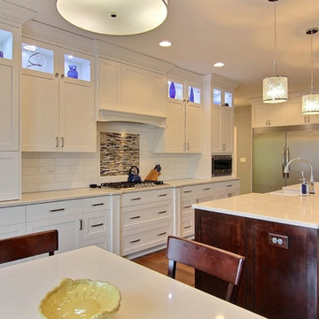 Shaker style Cabinetry In Model Home