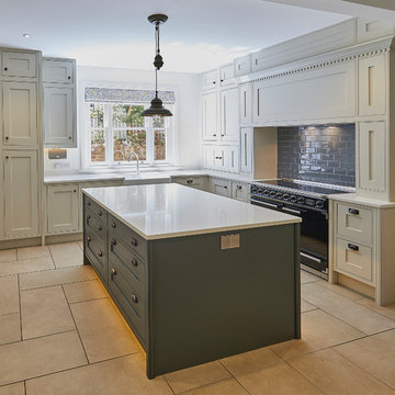 Shaker Style Kitchen For Former School House
