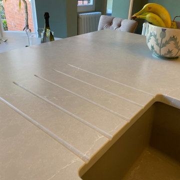 Shaker Style kitchen in Light Stone Grey