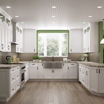 Shaker White Kitchen Cabinets