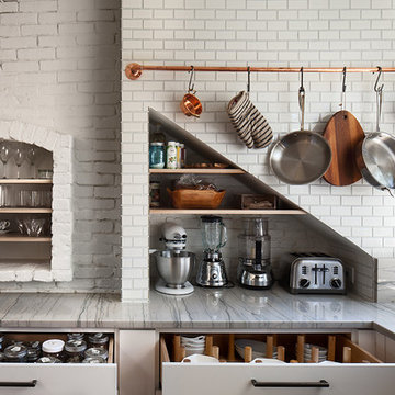 Shawmut Kitchen and Living Room
