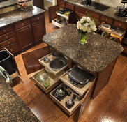 Corner Pantry Pull Out Shelves - Atlanta - by ShelfGenie National, Houzz