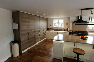 Inspiration for a modern kitchen in Sussex.