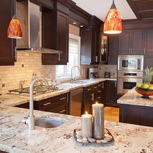 Transitional Kitchen by Nicola Interiors