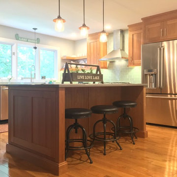 Shiloh Custom Inset Cabinetry - Natural Cherry