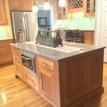 Shiloh Custom Inset Cabinetry - Natural Cherry