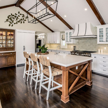 Shingle Style Barn and Poolhouse in Pasadena