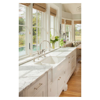 Shoreline Kitchen - Beach Style - Kitchen - New York - by Connecticut ...