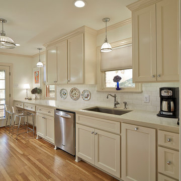 Traditional Galley Kitchen Remodel in Hollywood Heights