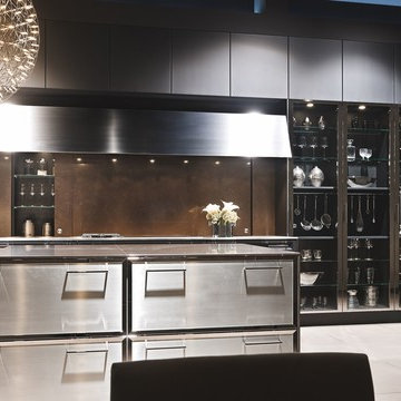 SieMatic Classic Design - BeauxArts with Glass Cabinets