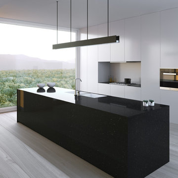 Silestone® N-Boost Stellar Negro by Cosentino