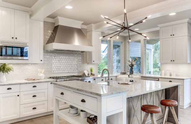 Transitional Kitchen by The WhiteHouse Collection