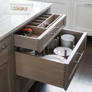 Silverware and Dish Storage Drawers