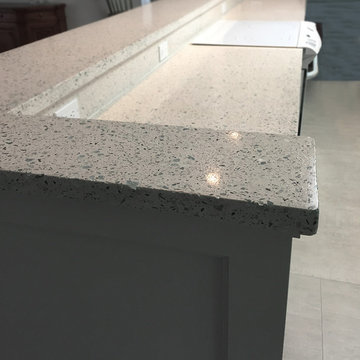 Simple and Clean Terrazzo Counters