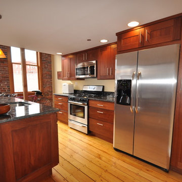 Simple Loft Kitchen Design-Project 494