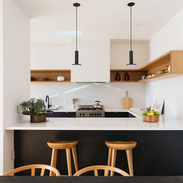 simple subway perfection showcased in los angeles kitchen redesign