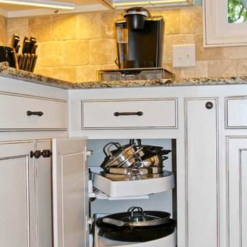Simple White Kitchen