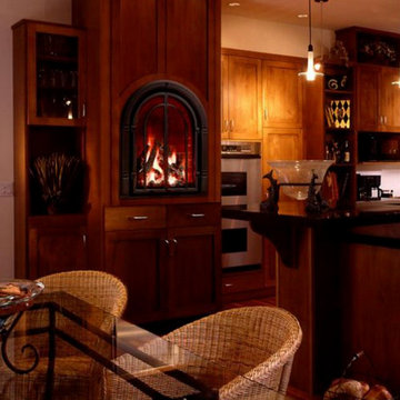 Single Sided Gas Fireplaces